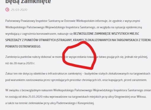 Polszczyzna czasów zarazy